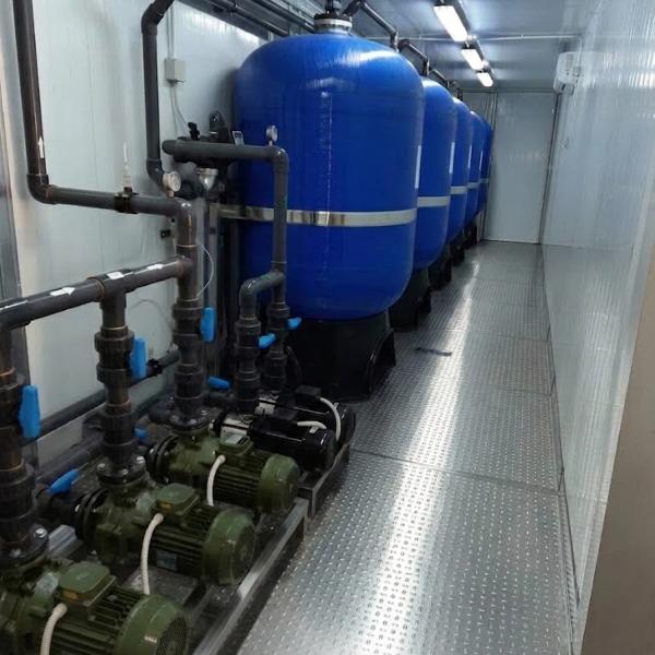 Containerized Brackish Well Desalination Plant